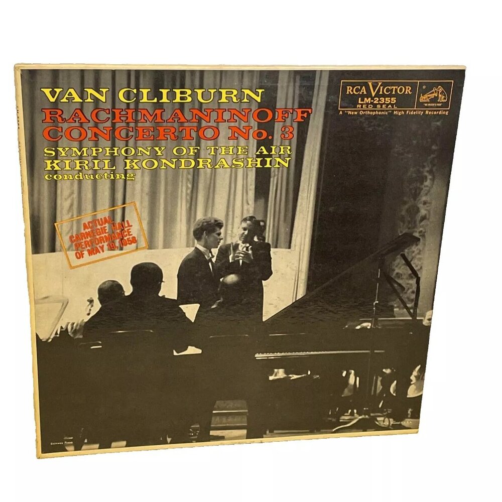 Concerto No. 3 (Vinyl, 1959) RCA Victor Red Seal LM 2355 VG LP Record Album